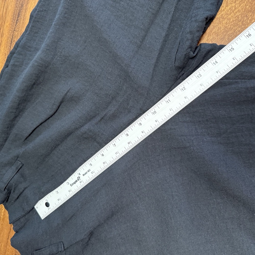 A New Day Pants‎ Women Small Black Pocketed Lightweight Tapered Casual 90s Look - Picture 3 of 11